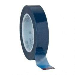 Intertape - 1" Wide x 72 Yd Long Blue Polyester Film Masking Tape - Series 6120, 3.2 mil Thick, 25 In/Lb Tensile Strength - Exact Tool & Supply