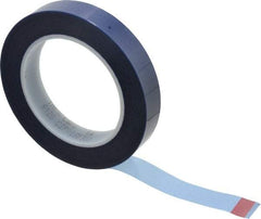 Intertape - 3/4" Wide x 72 Yd Long Blue Polyester Film Masking Tape - Series 6120, 3.2 mil Thick, 25 In/Lb Tensile Strength - Exact Tool & Supply