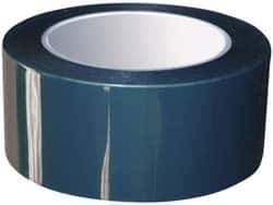 Intertape - 1-1/2" Wide x 72 Yd Long Green Polyester Film Masking Tape - Series 6215, 3.4 mil Thick, 50 In/Lb Tensile Strength - Exact Tool & Supply