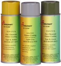 Ability One - Spray Paint - 16 OZ GREEN 34082 SO-SURE AEROSOL PRIMER - Exact Tool & Supply