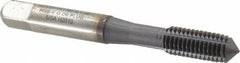 Accupro - M8x1.25 Metric Coarse D9 Thread Limit Plug Thread Forming Tap - Powdered Metal High Speed Steel, TiCN Finish, 2-23/32" OAL - Exact Tool & Supply