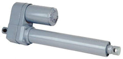 Duff-Norton - 12" Stroke Len, 27% Duty Cycle, 12 Volt, Linear Electromechanical Actuator with Slip Clutch - DC Input, 0.37" per Second, 500 Lb Capacity - Exact Tool & Supply