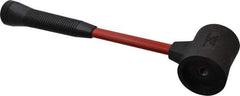 Proto - 2 Lb Head 2-1/2" Face Soft Face Hammer without Faces - 14-3/4" OAL, Fiberglass Handle - Exact Tool & Supply