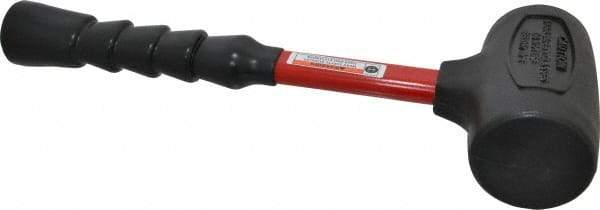 Proto - 48 oz Head 2-7/16" Face Diam Urethane Dead Blow Hammer - 14" OAL, Fiberglass Handle - Exact Tool & Supply