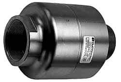 Duff-Norton - 3/8 NPT Right Hand Rotor Thread, 102" Body Length, Dual Ball Bearing, High Pressure, Rotary Union - 100 Max RPM, 10,000 Max psi - Exact Tool & Supply