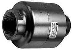 Duff-Norton - 3/8 NPT Right Hand Rotor Thread, 102" Body Length, Dual Ball Bearing, High Pressure, Rotary Union - 100 Max RPM, 10,000 Max psi - Exact Tool & Supply