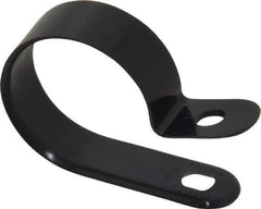 Value Collection - 27.28mm Bundle Diam, 0.181" Hole, Nylon Clamp - Black - Exact Tool & Supply