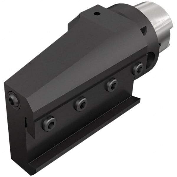Iscar - 138mm Head Length, Modular Grooving Blade Holder Head - Right Hand Cut, System Size HSK A63WH, Through Coolant, Series ExchangeableHeads - Exact Tool & Supply