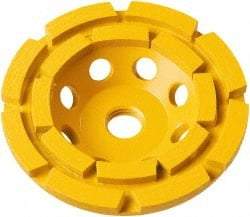 DeWALT - 7" Diam x 1-1/2" Thick, Surface Grinding Wheel - Diamond, Medium Grade, 8,700 Max RPM - Exact Tool & Supply
