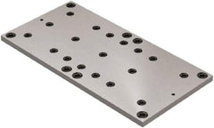 Jergens - 500mm Long x 1,000mm Wide Steel Fixture Plate - 30mm Plate Thickness - Exact Tool & Supply