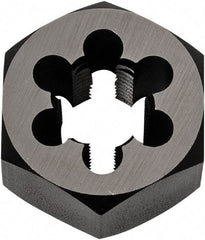 Union Butterfield - 11/16-16 UNS Thread, 1-7/16" Hex, Right Hand Thread, Hex Rethreading Die - Chromium Steel, 3/4" Thick, Series 2025 - Exact Tool & Supply
