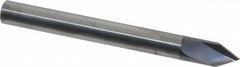 Niagara Cutter - 1/4" Diam 2 Flute Single End Solid Carbide Chamfer Mill - Exact Tool & Supply