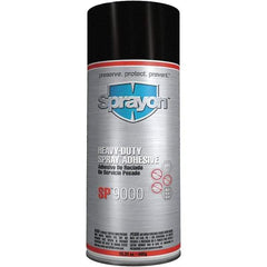 Krylon - 16.25 oz Aerosol White Spray Adhesive - High Tack, 170°F Heat Resistance, High Strength Bond, Flammable, Series SP9000 - Exact Tool & Supply