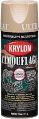Krylon - Sand, Flat, Direct to Plastic Spray Paint - Exact Tool & Supply