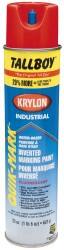 Krylon - 22 fl oz TallBoy Brilliant Red Water Based Marking Paint - Exact Tool & Supply