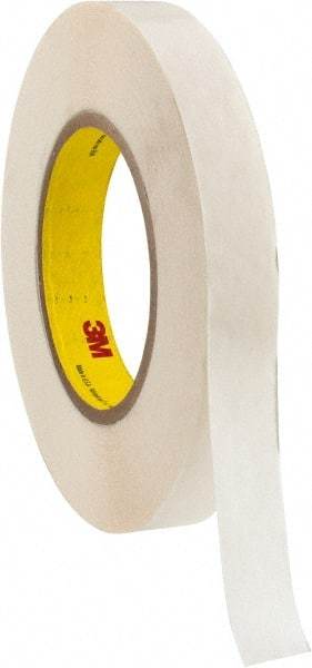 3M - 36 Yd Rubber Adhesive Double Sided Tape - 9 mil Thick, Polyethylene Film Liner - Exact Tool & Supply