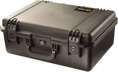 Pelican Products, Inc. - 16" Wide x 8-19/64" High, Clamshell Hard Case - Black, HPX High Performance Resin - Exact Tool & Supply
