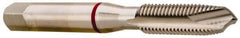 Accupro - M5x0.80, 3 Flute, Bright Finish, Vanadium High Speed Steel Spiral Point Tap - Plug Chamfer, Right Hand Thread, 60mm OAL, 16mm Thread Length, 4.928mm Shank Diam, 6H Class of Fit - Exact Tool & Supply