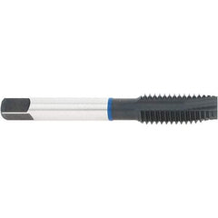 Accupro - 1/2-13, 3 Flute, Oxide Finish, Vanadium High Speed Steel Spiral Point Tap - Plug Chamfer, Right Hand Thread, 3-3/8" OAL, 29mm Thread Length, 9.322mm Shank Diam, 3B Class of Fit - Exact Tool & Supply