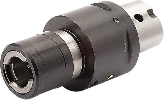 Seco - C6 Modular Connection 1-1/2" Hole End Mill Holder/Adapter - 2-3/4" Nose Diam, 3.35" Projection, Through-Spindle Coolant - Exact Tool & Supply