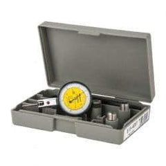 Mitutoyo - 0.03 Inch Range, 0.0005 Inch Dial Graduation, Horizontal Dial Test Indicator - 1.5748 Inch, 0-15-0; 0-35-0 Dial Reading, Accurate to 0.0005 Inch - Exact Tool & Supply