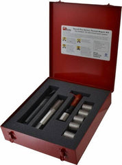 Value Collection - 6 Inserts, 1-8, 1-8 UNC, Thread Repair Kit - 1.5" Insert Length - Exact Tool & Supply