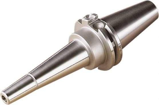 Seco - 4mm Hole Diam, CAT40/DIN69871-40 Taper Shank Shrink Fit Tool Holder & Adapter - 3.149" Projection, 0.393" Nose Diam, 0.59" Clamping Depth, Through Coolant - Exact Tool & Supply