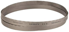 Lenox - 14 TPI, 7' 9-1/2" Long x 3/4" Wide x 0.035" Thick, Welded Band Saw Blade - Bi-Metal, Toothed Edge, Wavy Tooth Set, Flexible Back, Contour Cutting - Exact Tool & Supply