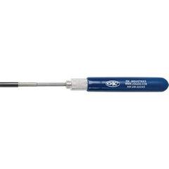 OK Industries - 24 Wrapping and 26 Unwrapping, 20 Unwrapping and 22 Wrapping AWG, Aluminum, Hand Turning Wire Wrapping and Unwrapping Tool - Noninsulated, 1 Inch Deep - Exact Tool & Supply