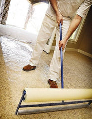 TRIMACO - Medium Weight Low-Density Polyethylene Protective Film - 500' x 4', 0.002" Thick - Exact Tool & Supply