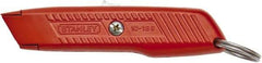 Stanley - Retractable Utility Knife - Orange Metal Handle, 1 Blade Included - Exact Tool & Supply