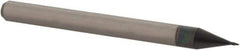Accupro - 1/64", 0.022" LOC, 1/8" Shank Diam, 1-1/2" OAL, 2 Flute, Solid Carbide Square End Mill - Single End, AlTiN Finish, Spiral Flute, 30° Helix, Centercutting, Right Hand Cut, Right Hand Flute, Series Miniature - Exact Tool & Supply