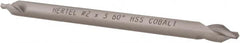 Hertel - #2 Plain Cut 60° Incl Angle Cobalt Combo Drill & Countersink - Exact Tool & Supply