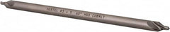 Hertel - #3 Plain Cut 60° Incl Angle Cobalt Combo Drill & Countersink - Exact Tool & Supply