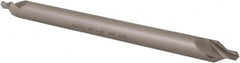 Hertel - #5 Plain Cut 60° Incl Angle High Speed Steel Combo Drill & Countersink - Exact Tool & Supply
