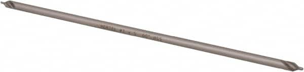 Hertel - #1 Plain Cut 60° Incl Angle High Speed Steel Combo Drill & Countersink - Exact Tool & Supply