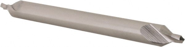 Hertel - #5 Plain Cut 60° Incl Angle Cobalt Combo Drill & Countersink - Exact Tool & Supply