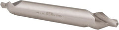 Hertel - #8 Plain Cut 60° Incl Angle Cobalt Combo Drill & Countersink - Exact Tool & Supply