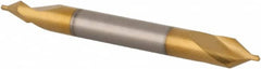 Hertel - #2/0 Plain Cut 60° Incl Angle High Speed Steel Combo Drill & Countersink - Exact Tool & Supply