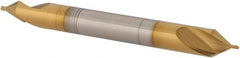 Hertel - #3/0 Plain Cut 60° Incl Angle High Speed Steel Combo Drill & Countersink - Exact Tool & Supply