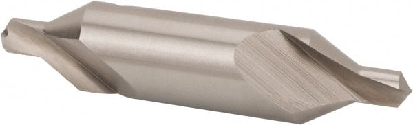 Hertel - #8 Plain Cut 60° Incl Angle Cobalt Combo Drill & Countersink - Exact Tool & Supply