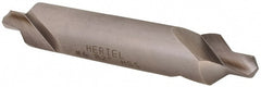 Hertel - #6 Plain Cut 82° Incl Angle High Speed Steel Combo Drill & Countersink - Exact Tool & Supply
