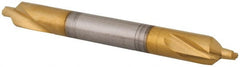 Hertel - #2 Plain Cut 82° Incl Angle High Speed Steel Combo Drill & Countersink - Exact Tool & Supply
