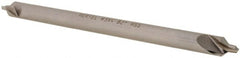 Hertel - #3 Plain Cut 82° Incl Angle High Speed Steel Combo Drill & Countersink - Exact Tool & Supply