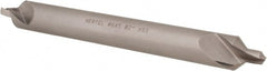 Hertel - #6 Plain Cut 82° Incl Angle High Speed Steel Combo Drill & Countersink - Exact Tool & Supply