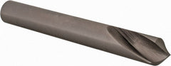 Hertel - 3/8" Body Diam, 90°, 3-1/2" OAL, High Speed Steel Spotting Drill - Exact Tool & Supply