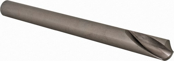 Hertel - 1/2" Body Diam, 120°, 6" OAL, High Speed Steel Spotting Drill - Exact Tool & Supply
