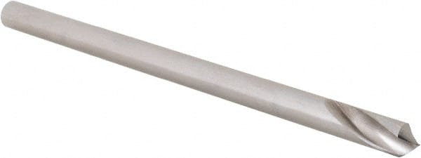 Hertel - 8mm Body Diam, 90°, 5-1/2" OAL, Cobalt Spotting Drill - Exact Tool & Supply