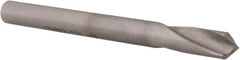 Hertel - 6mm Body Diam, 90°, 2-5/8" OAL, Cobalt Spotting Drill - Exact Tool & Supply