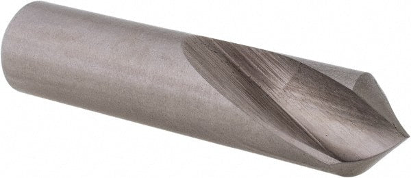 Hertel - 7/16" Body Diam, 90°, 2" OAL, High Speed Steel Spotting Drill - Exact Tool & Supply